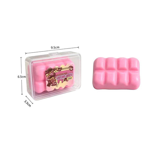 Sensibling Corp. - 12PCS - ASMR Crunching Sound Crisp Crunchy Chocolate Bar Squeeze Squishy Stress Relief Toy