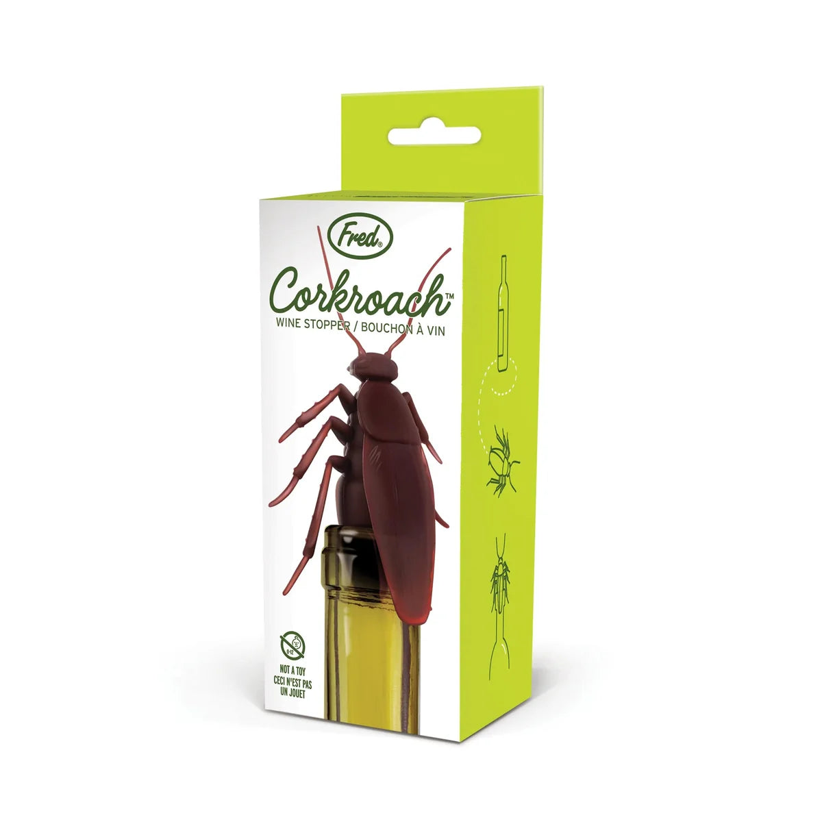 Fred Corkroach Wine Stopper