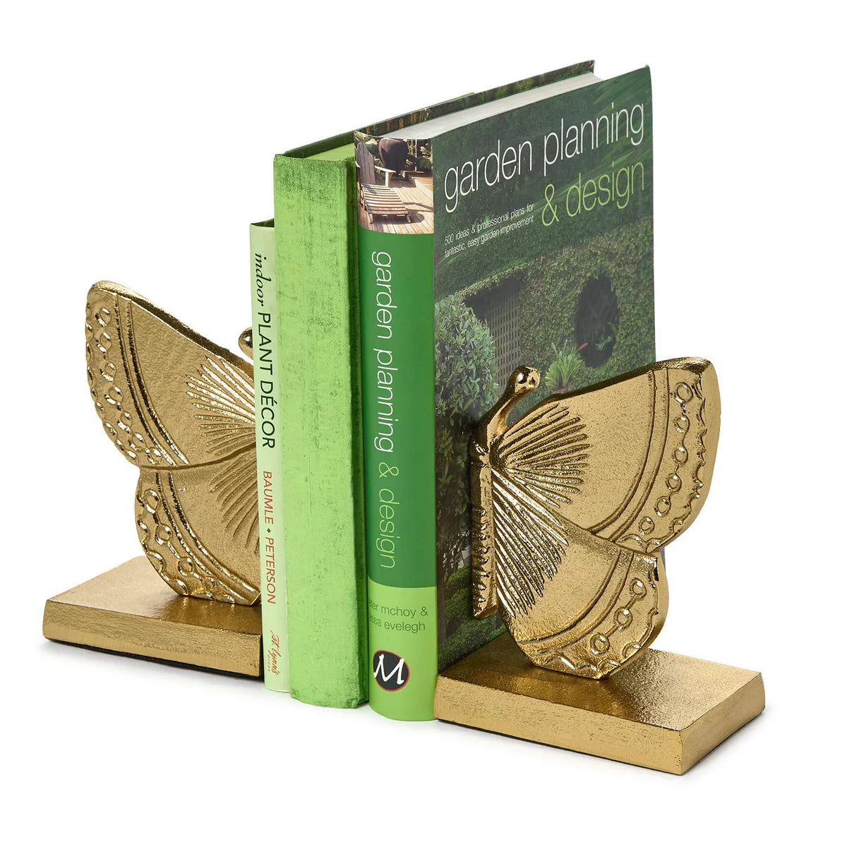 Two's Company Butterfly Bookends
