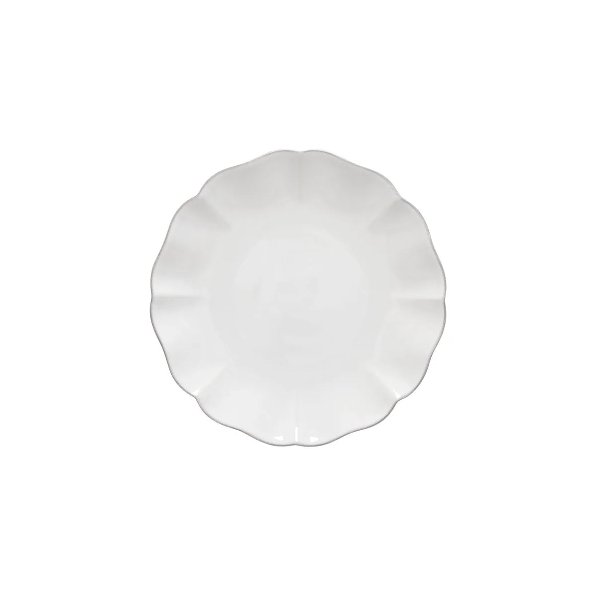Costa Nova "Rosa" White Salad Plate