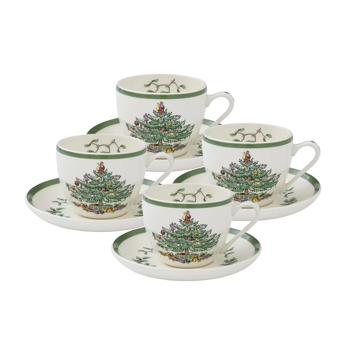 Spode "Christmas Tree" Cup & Saucer