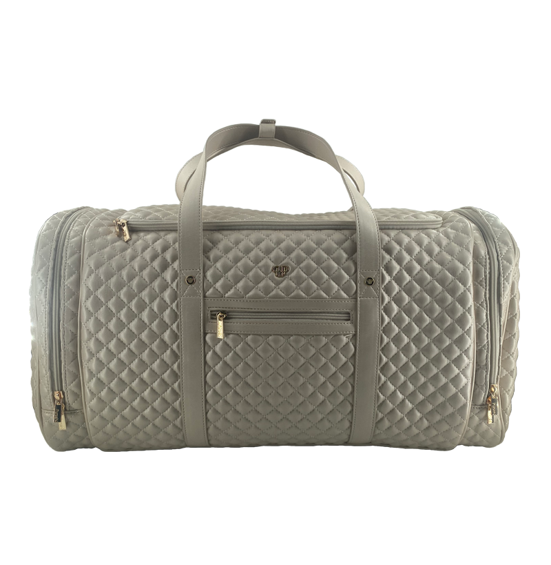 PurseN - Signature VIP Duffel - Pearl Quilted