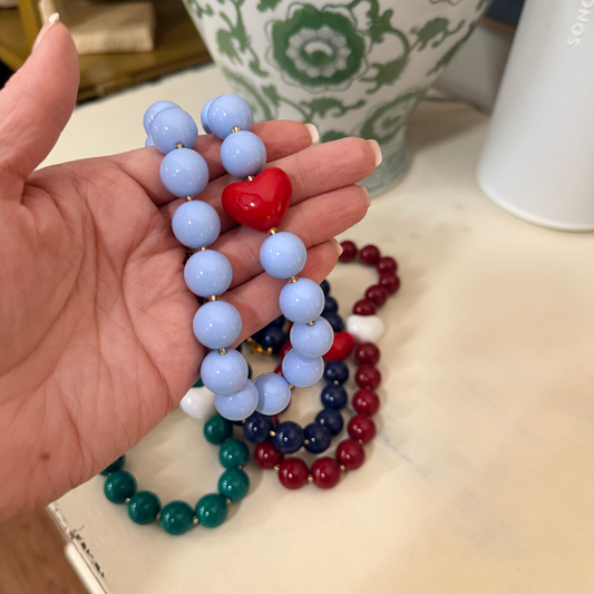 Deep South Originals Inc. - Hartley Heart Statement Necklace