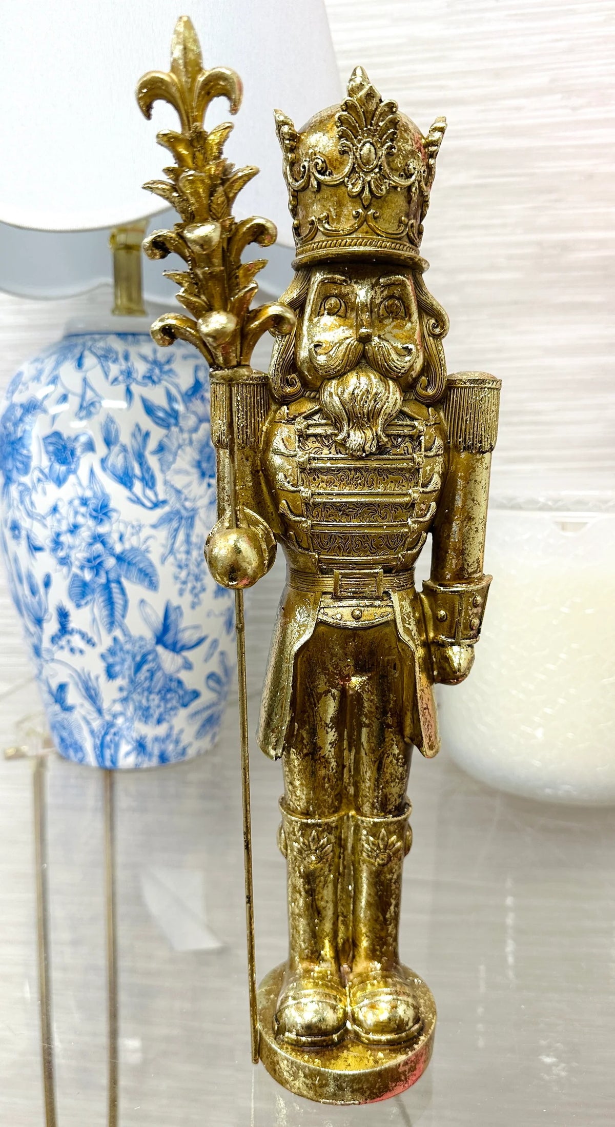 180 Degrees Gold Nutcracker