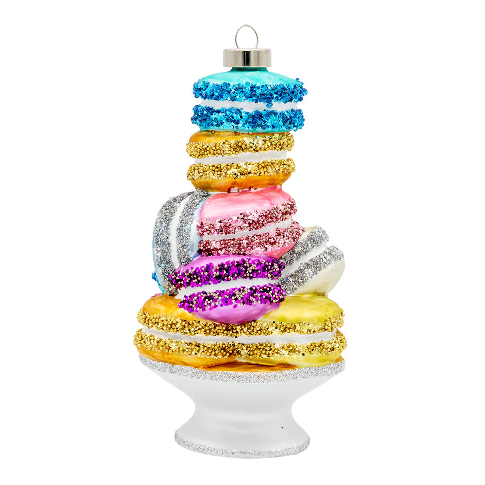 Kat + Annie Macaron Tower Ornament