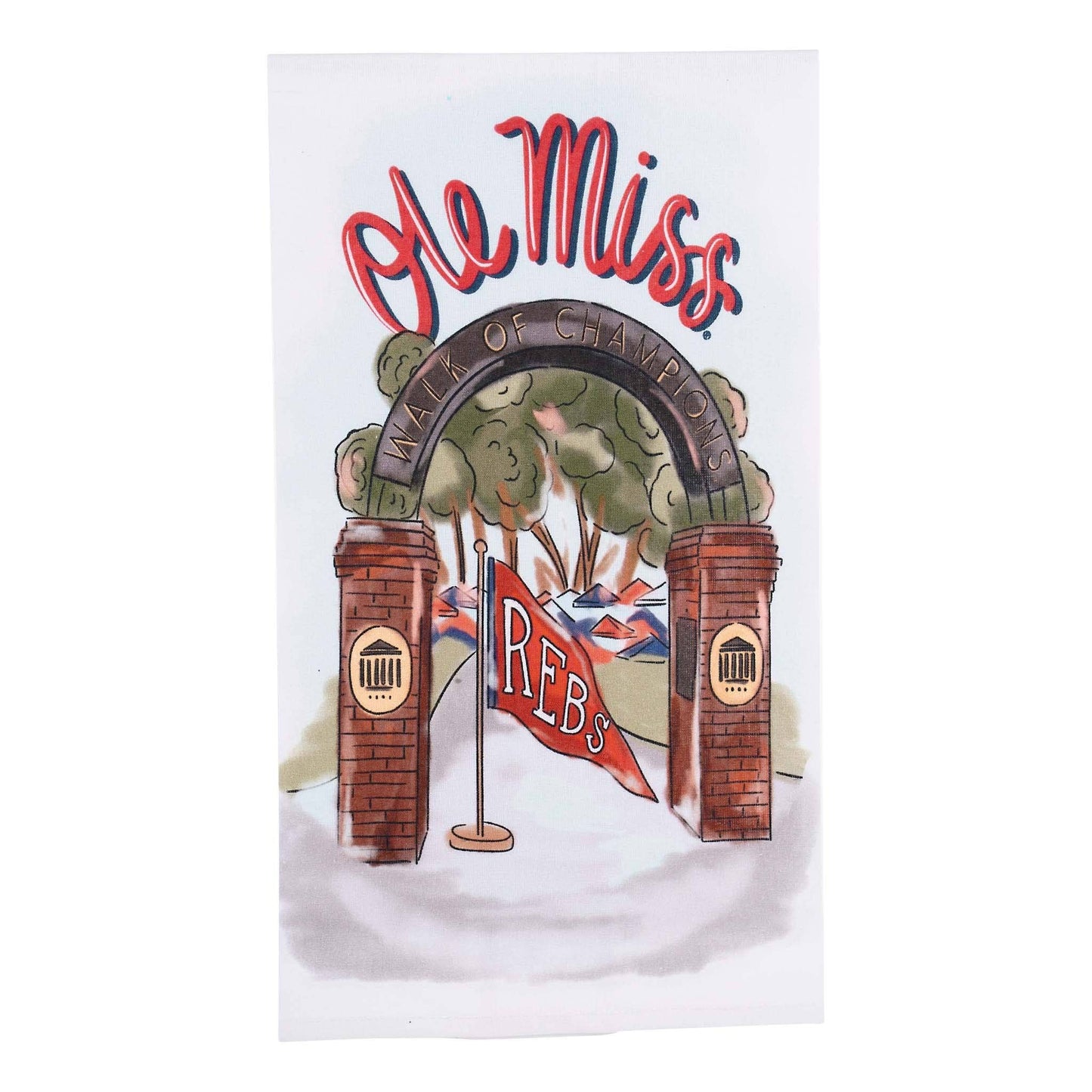 Glory Haus - Ole Miss Mascot Tea Towel