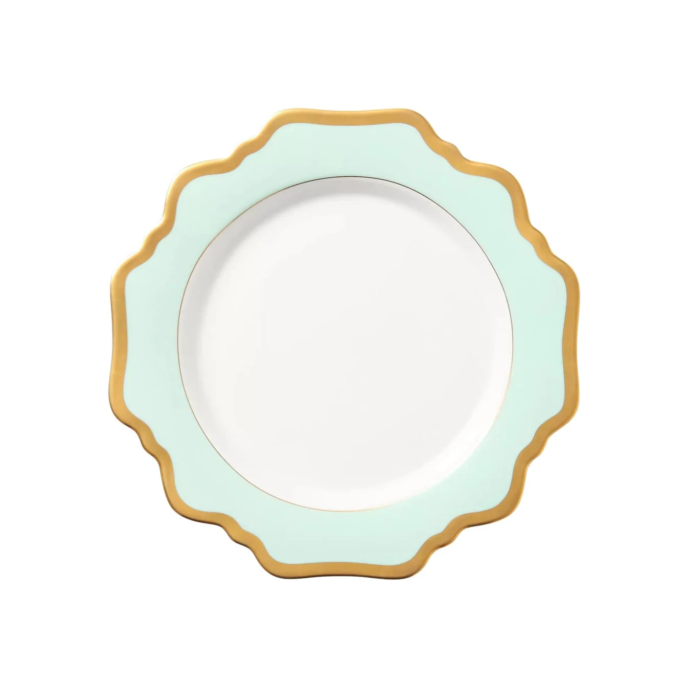 Anna Weatherley "Anna's Palette - Aqua Green" Dinner Plate