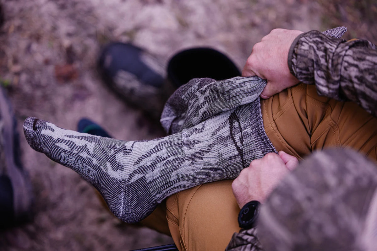 Drake Mossy Oak Original Bottomland Hunting Socks