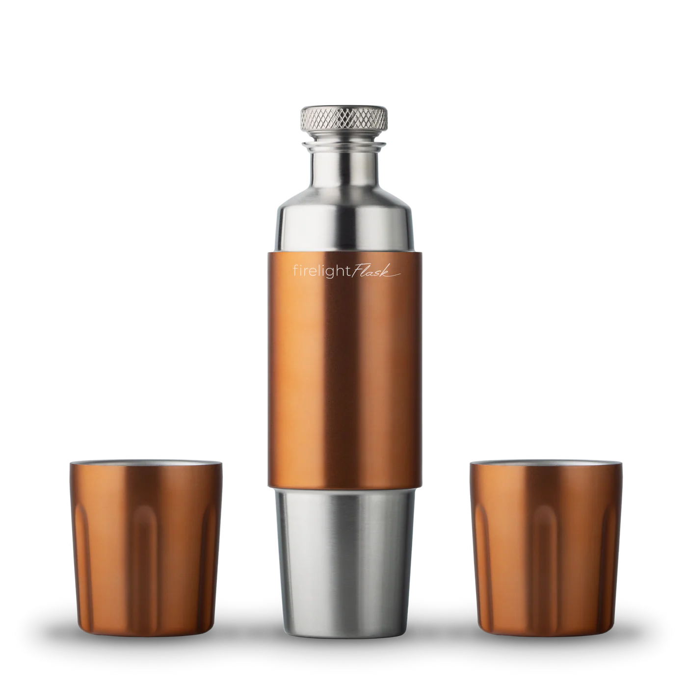 High Camp Flasks "Firelight Flask 750" in Copper