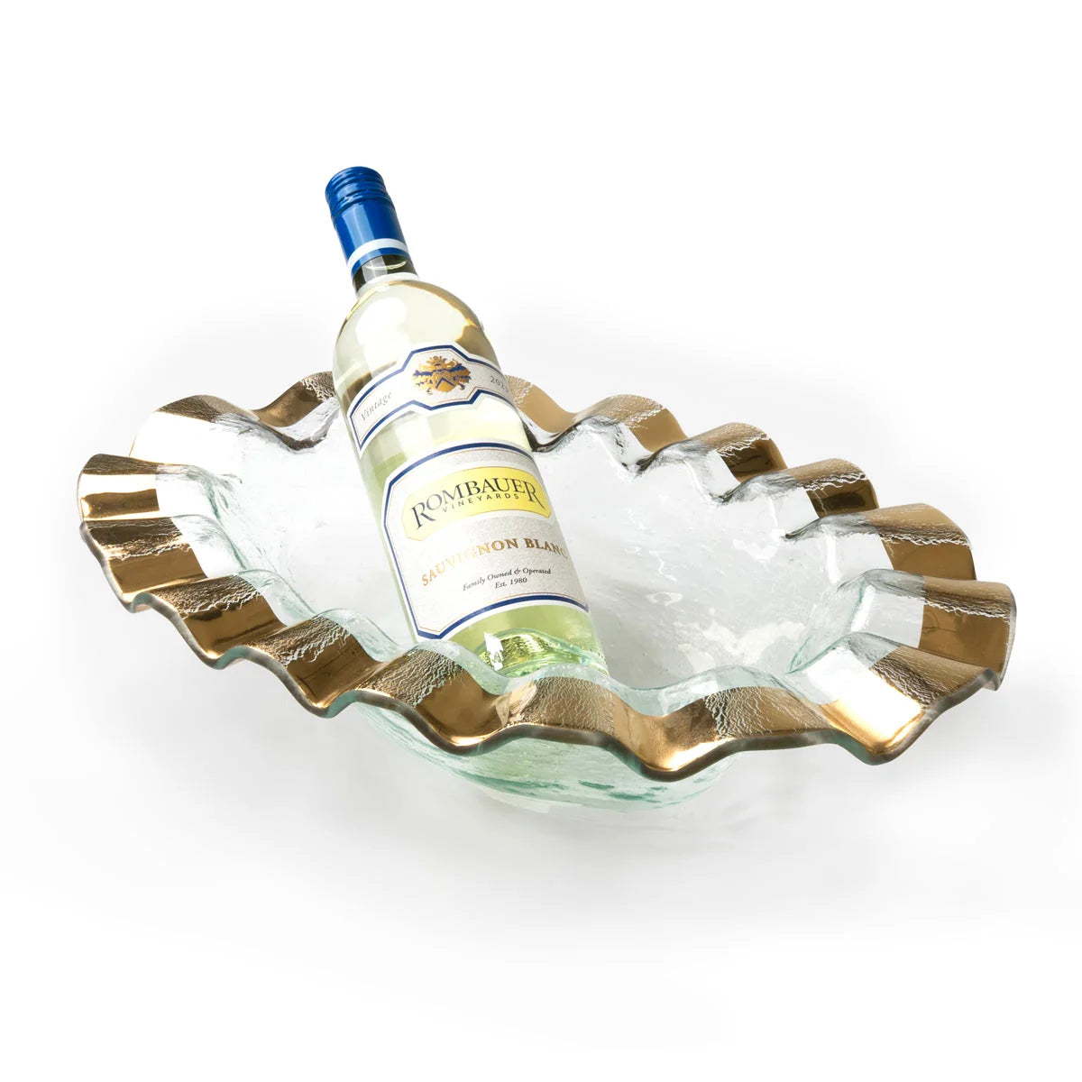 Annieglass Wine Cooler Gold