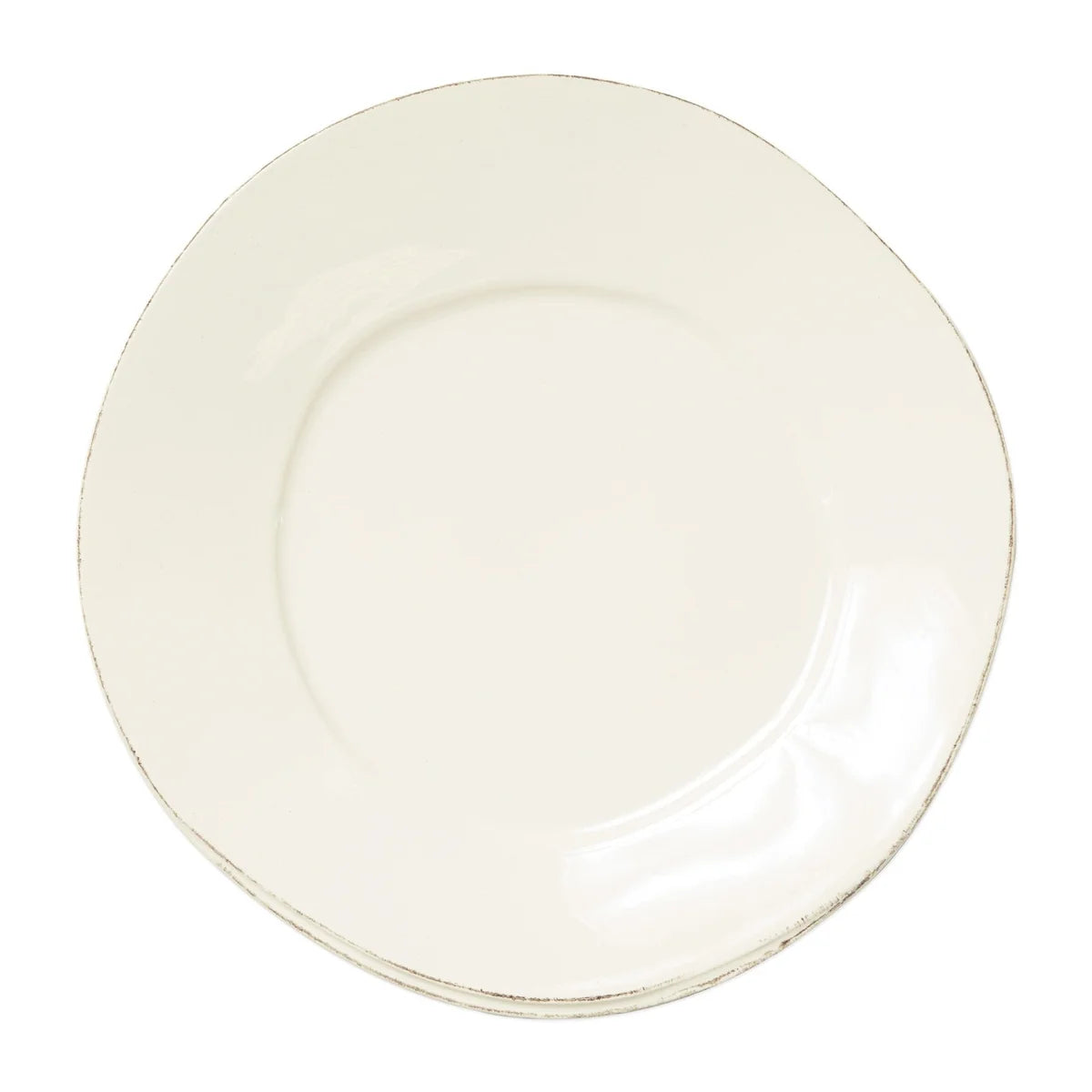 Vietri "Lastra - Linen" Dinner Plate