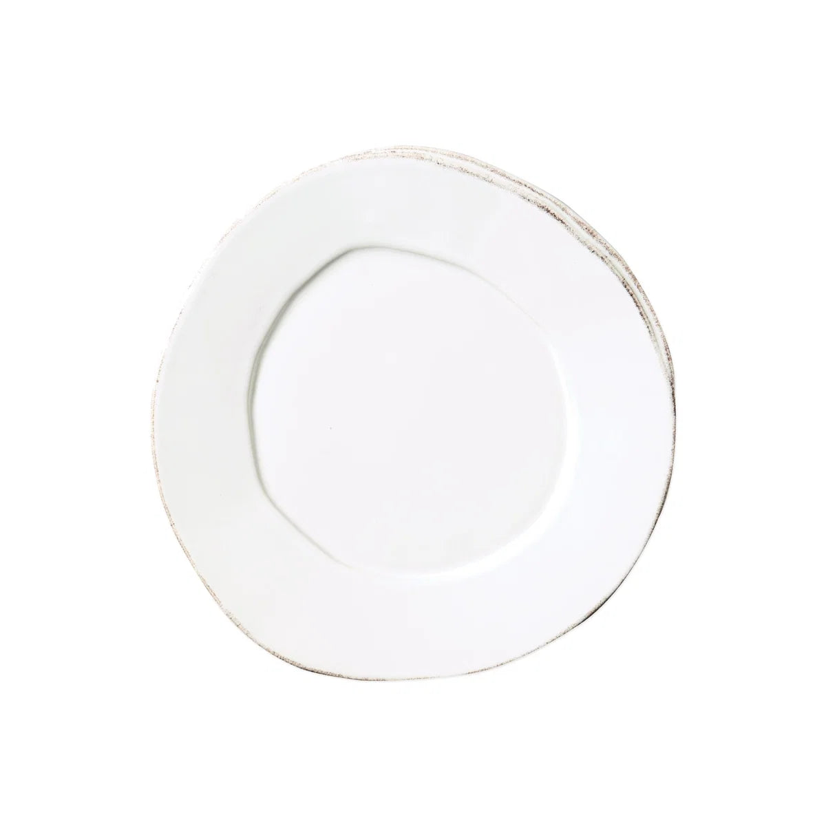Vietri "Lastra - White" Salad Plate