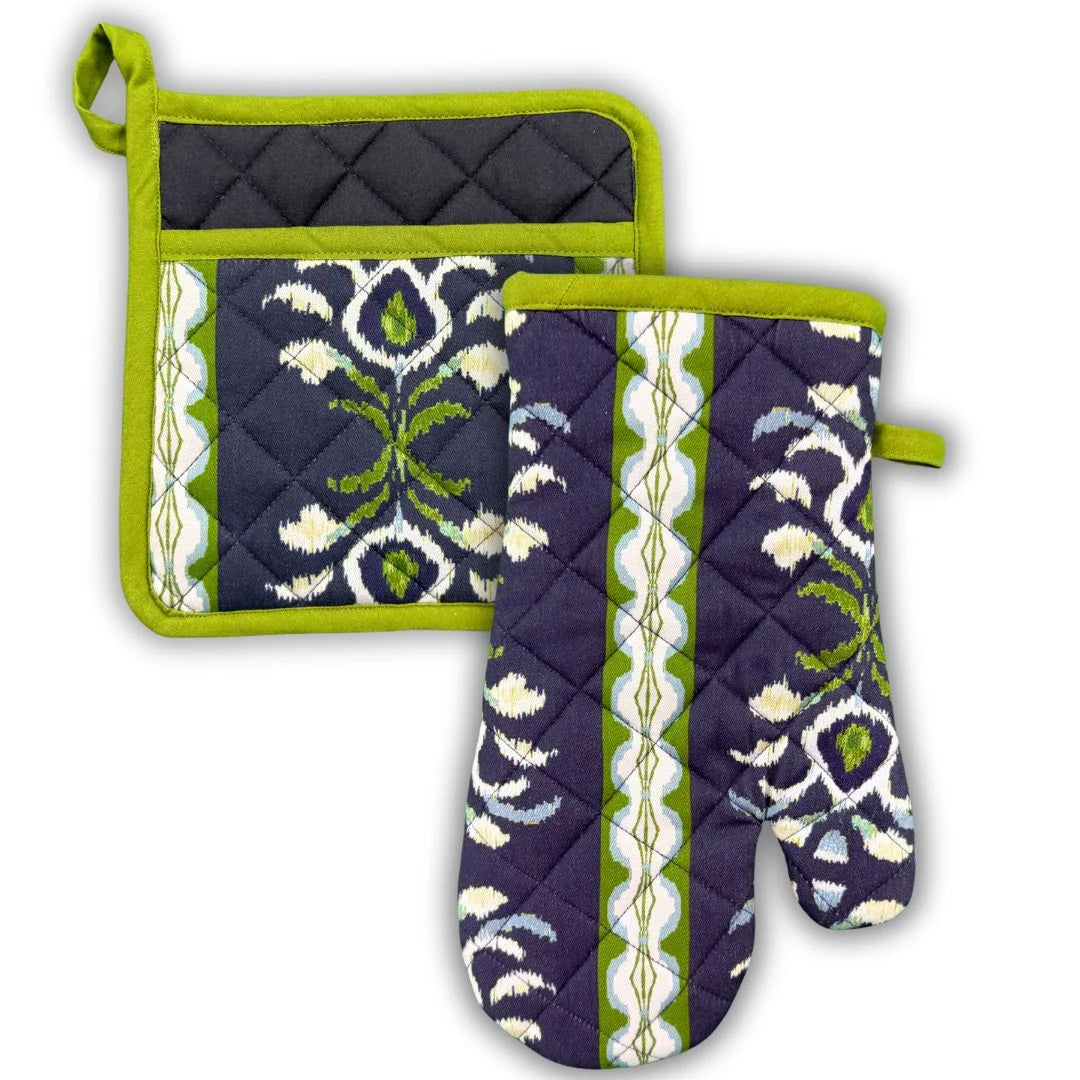 Laura Park Oven Mit & Pot Holder Set