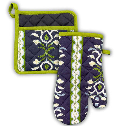Laura Park Oven Mit & Pot Holder Set