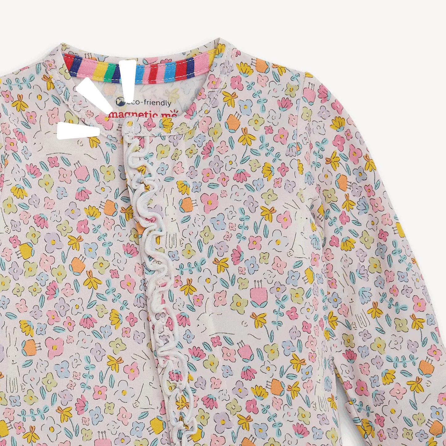 Magnetic Me Bunny Blossom Convertible Coverall
