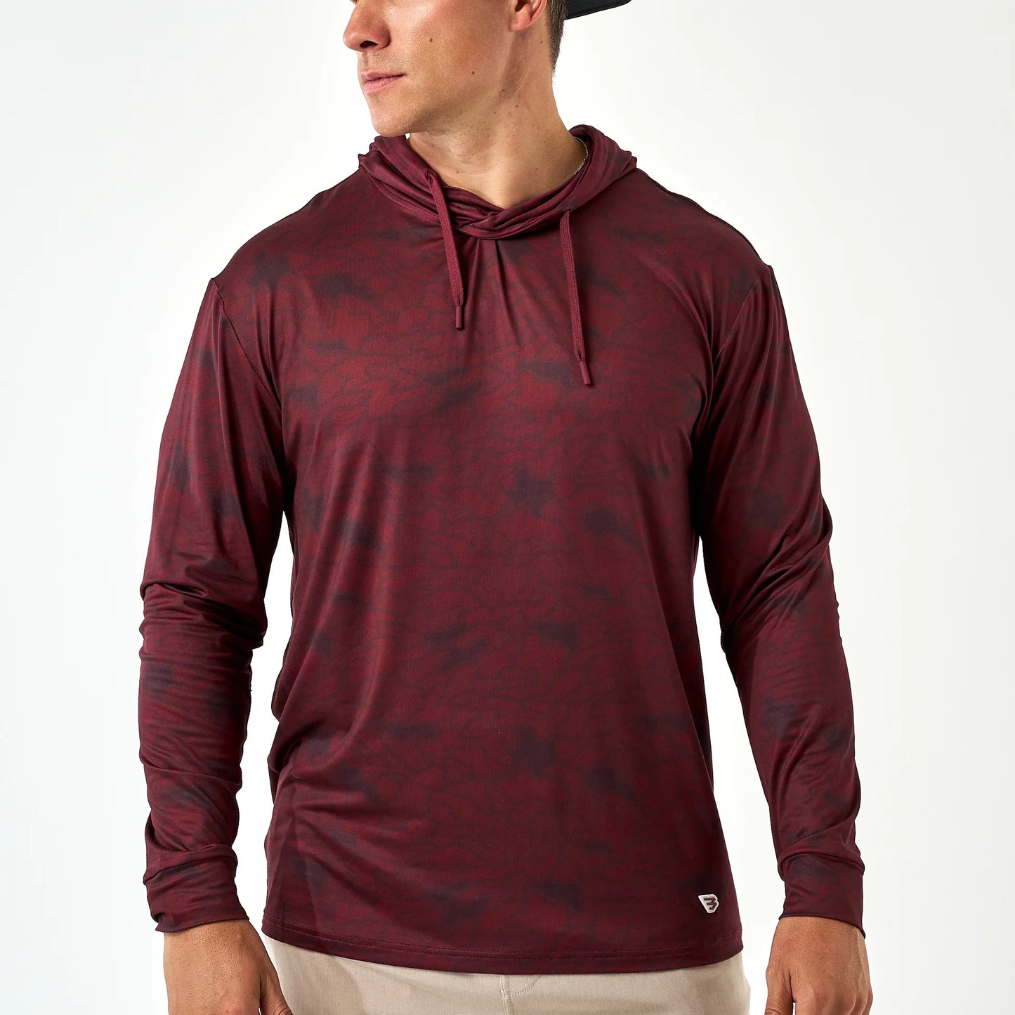 Burlebo Performance Hoodie maroon