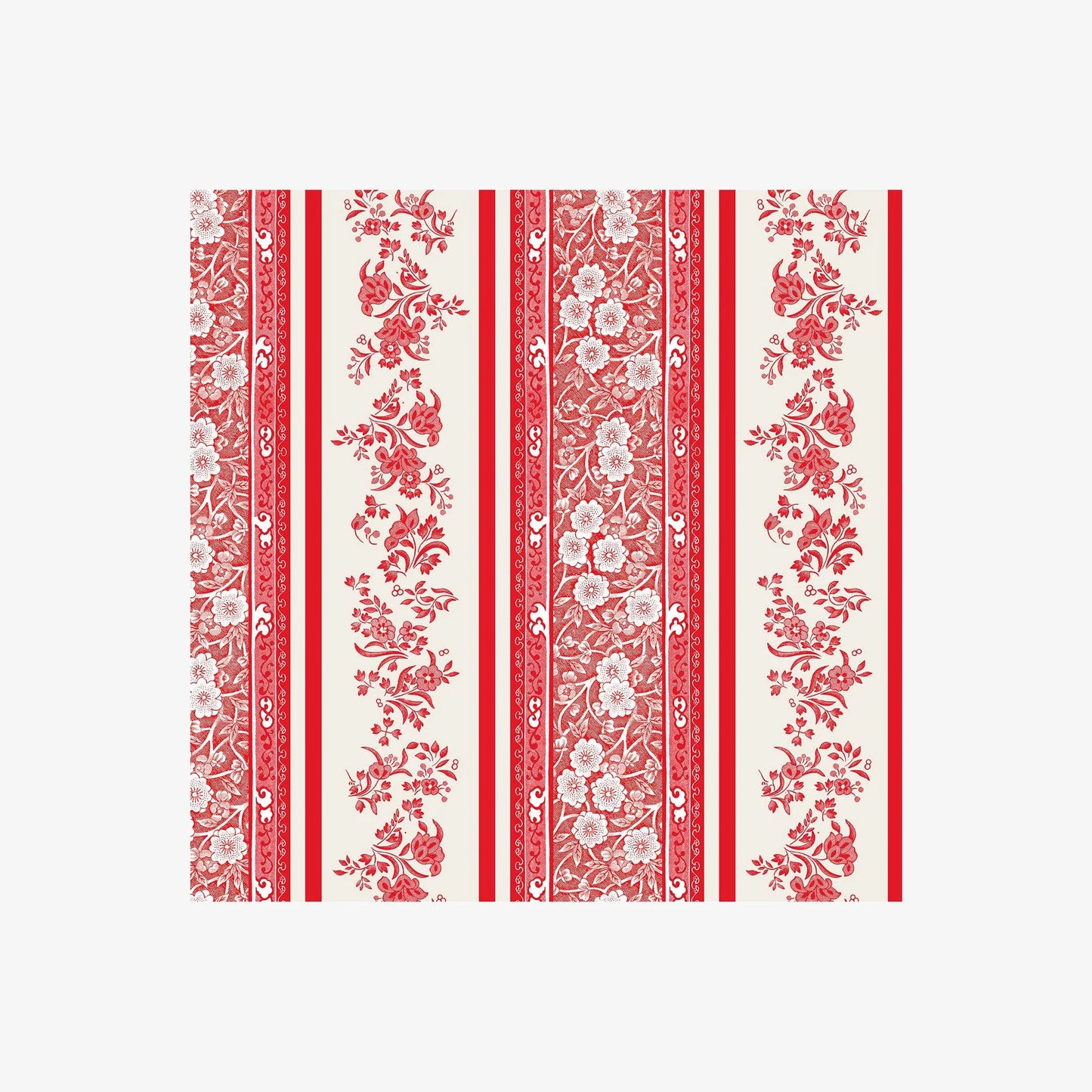 Hester & Cook Red Burleigh Stripe