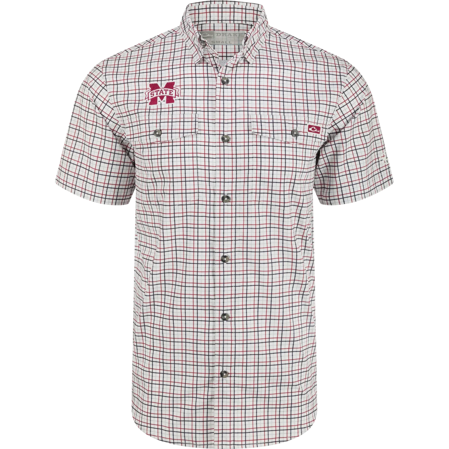 Drake Mississippi State Frat Tattersall Shirt