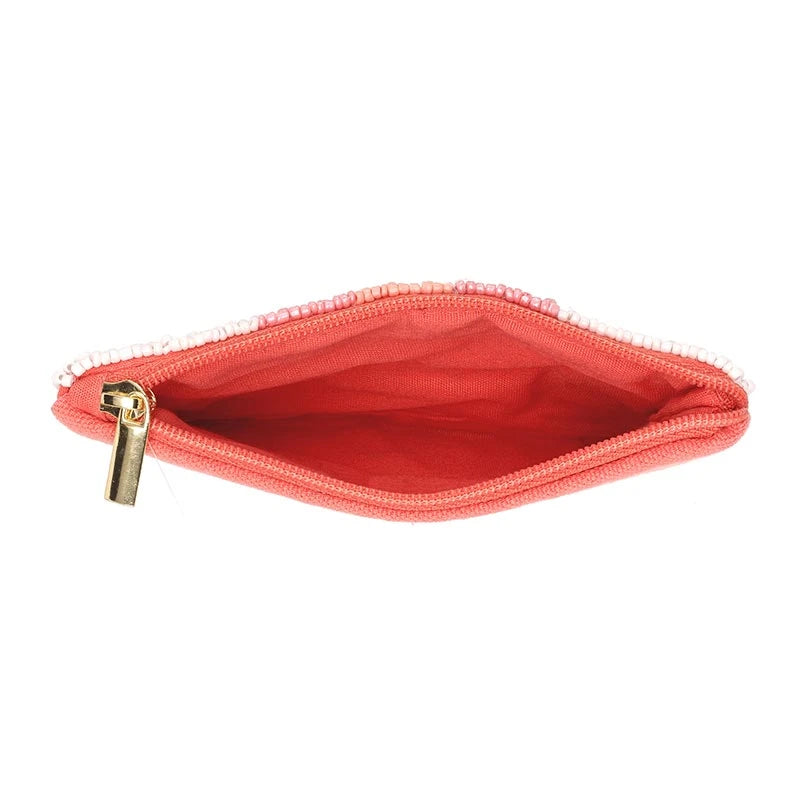 Santa Barbara Beaded Pouch - Mahj Money