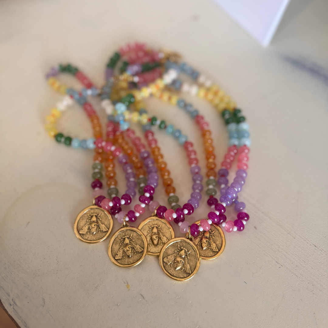 Deep South Originals Inc. - Bees Please Beaded Bee Necklace