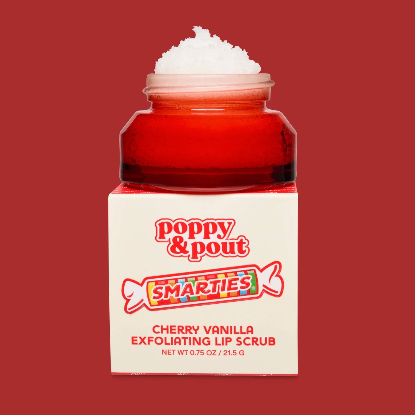 Poppy & Pout Cherry Vanilla Lip Scrub