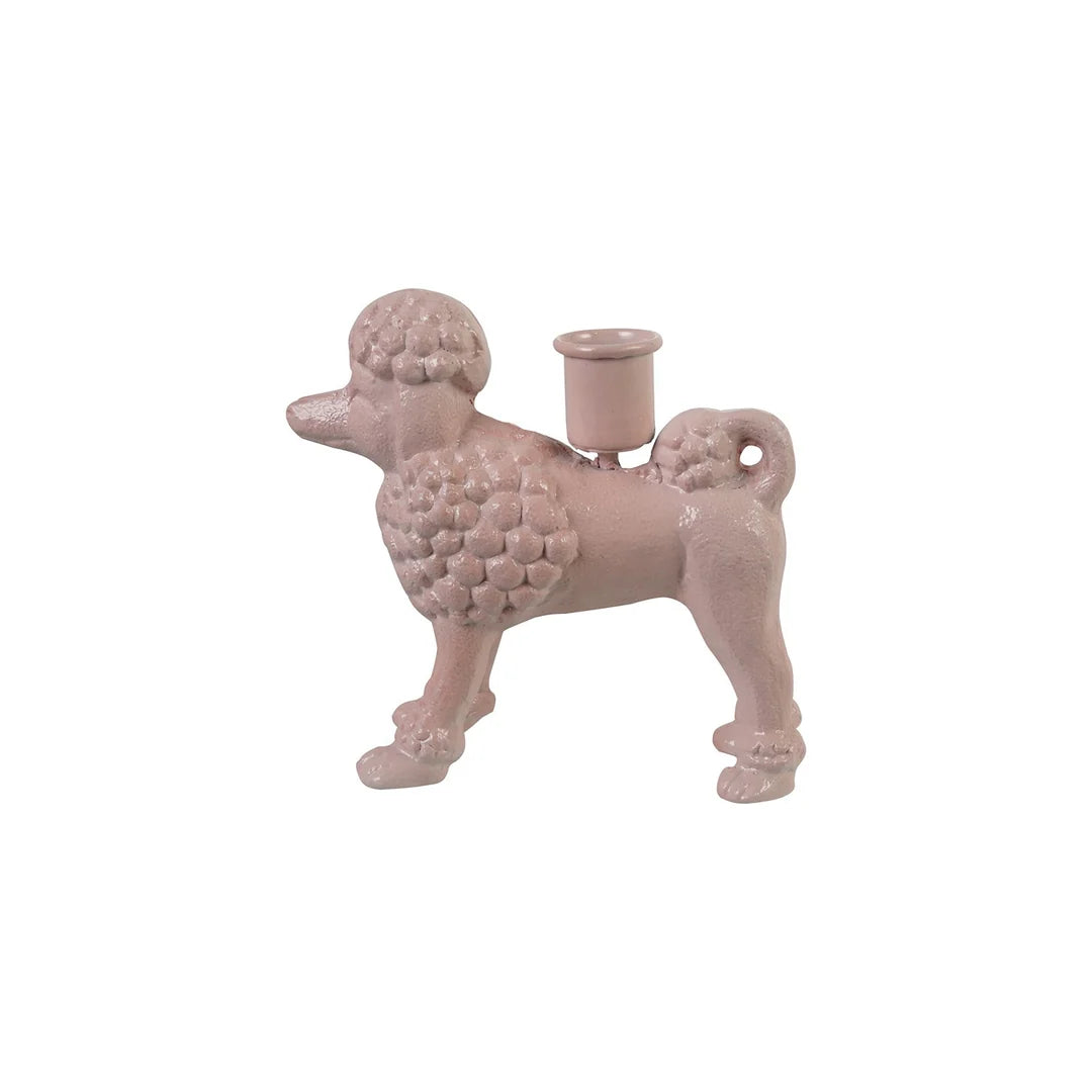 Hazel Mazel - Enameled Cast Iron Poodle Shaped Holder