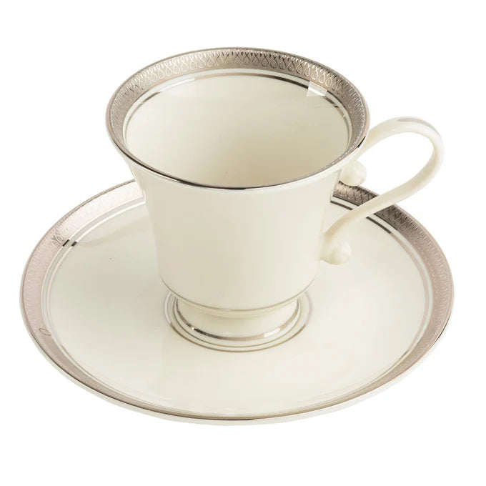 Pickard "Geneva - Ivory" Cup & Saucer