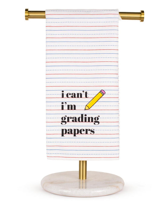 The Royal Standard "I'm Grading Papers" Hand Towel