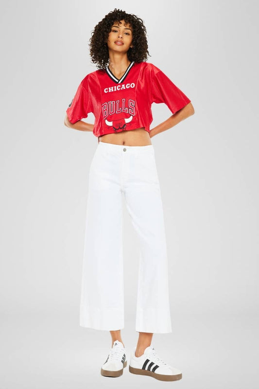 Kan Can USA - OPEN PACK HIGH RISE CROPPED WIDE LEG-KC7480WT