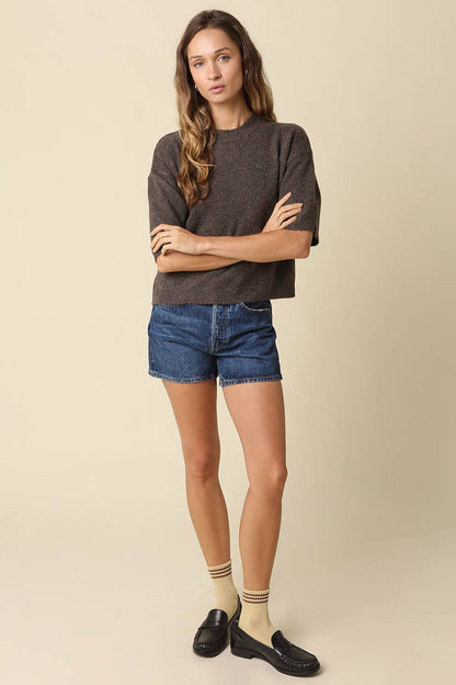 Parker Half-Sleeve Sweater