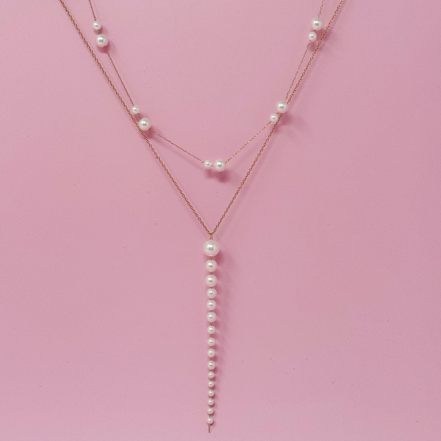 Ellison+Young - Lovely Lady Dainty Pearl Necklace