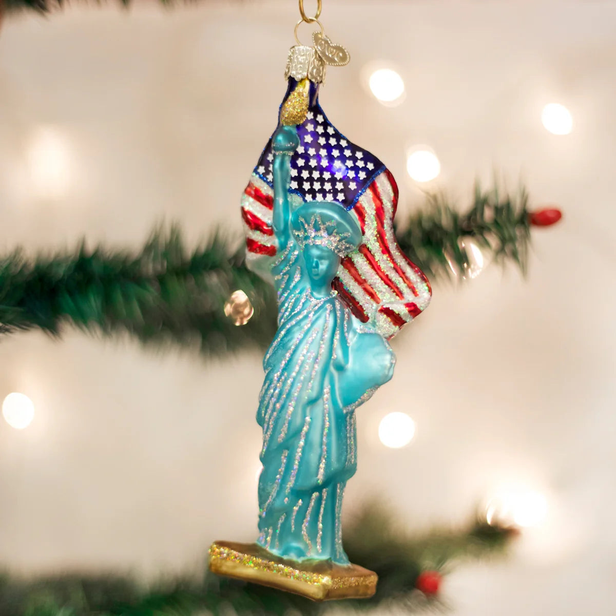 Statue of Liberty ornament from Old World Christmas