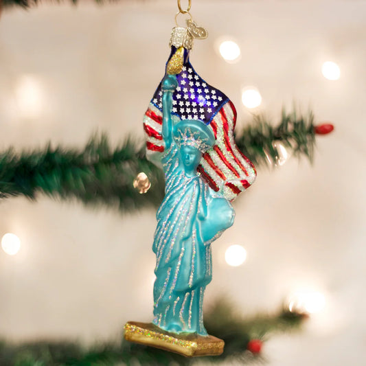 Statue of Liberty ornament from Old World Christmas
