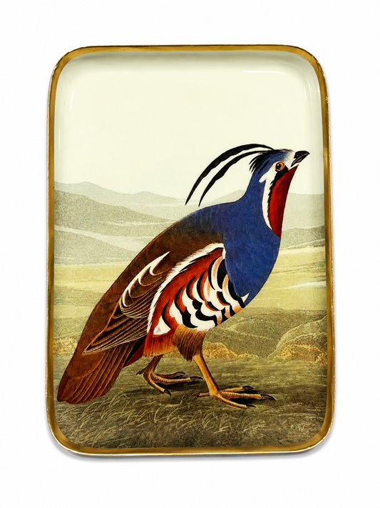 Two's Company Small Pheasant Metal Trays