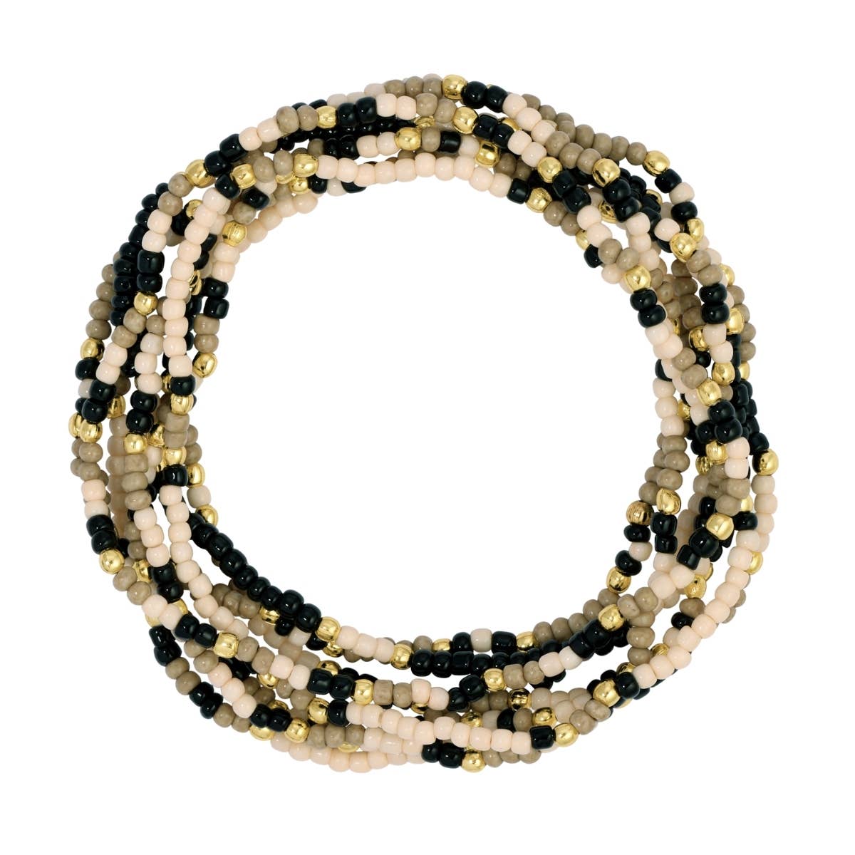 Splendid Iris - Assorted 2mm Stretch Seed Bead Bracelets