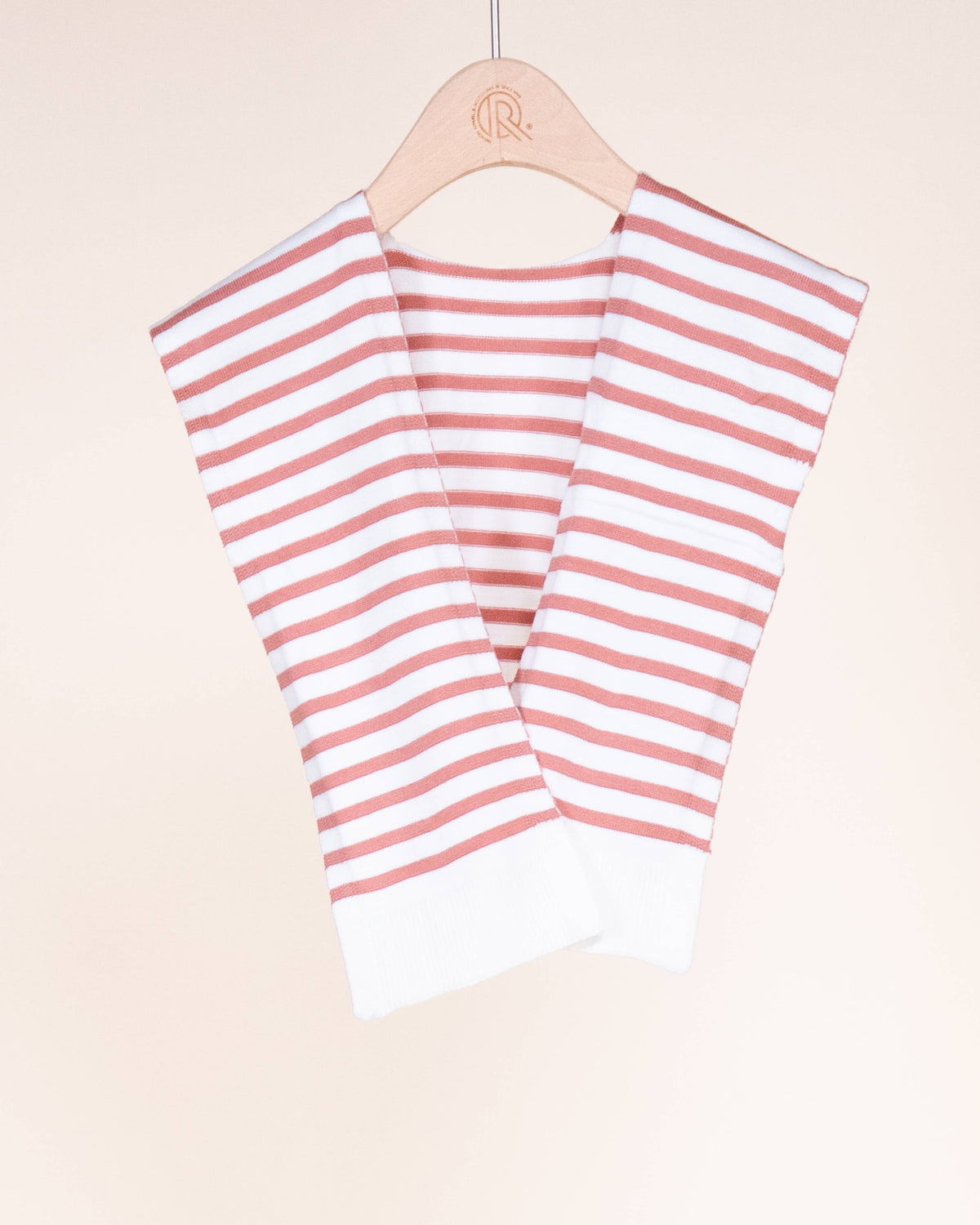 Original USA - Striped Preppy Mock Sweater Wrap