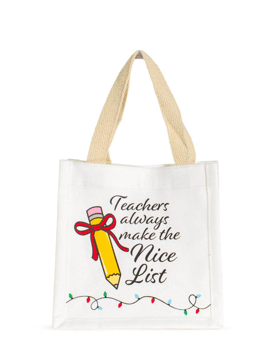 The Royal Standard "On the Nice List" Petite Gift Tote