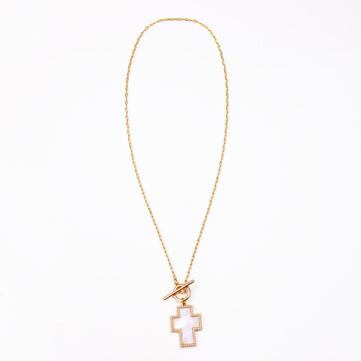 The Royal Standard Abigail Cross Layered Necklace