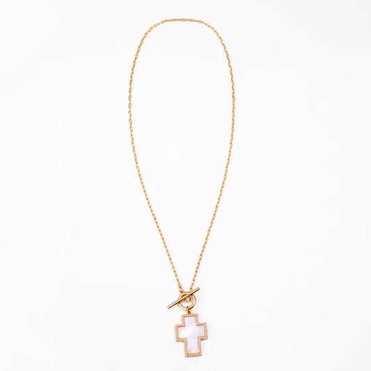 The Royal Standard Abigail Cross Layered Necklace