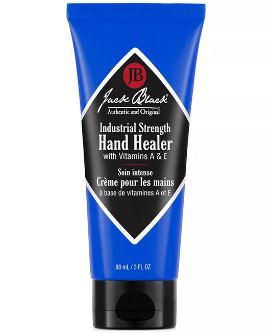 Jack Black Industrial Strength Hand Healer 3 fl oz tube with blue body and black cap