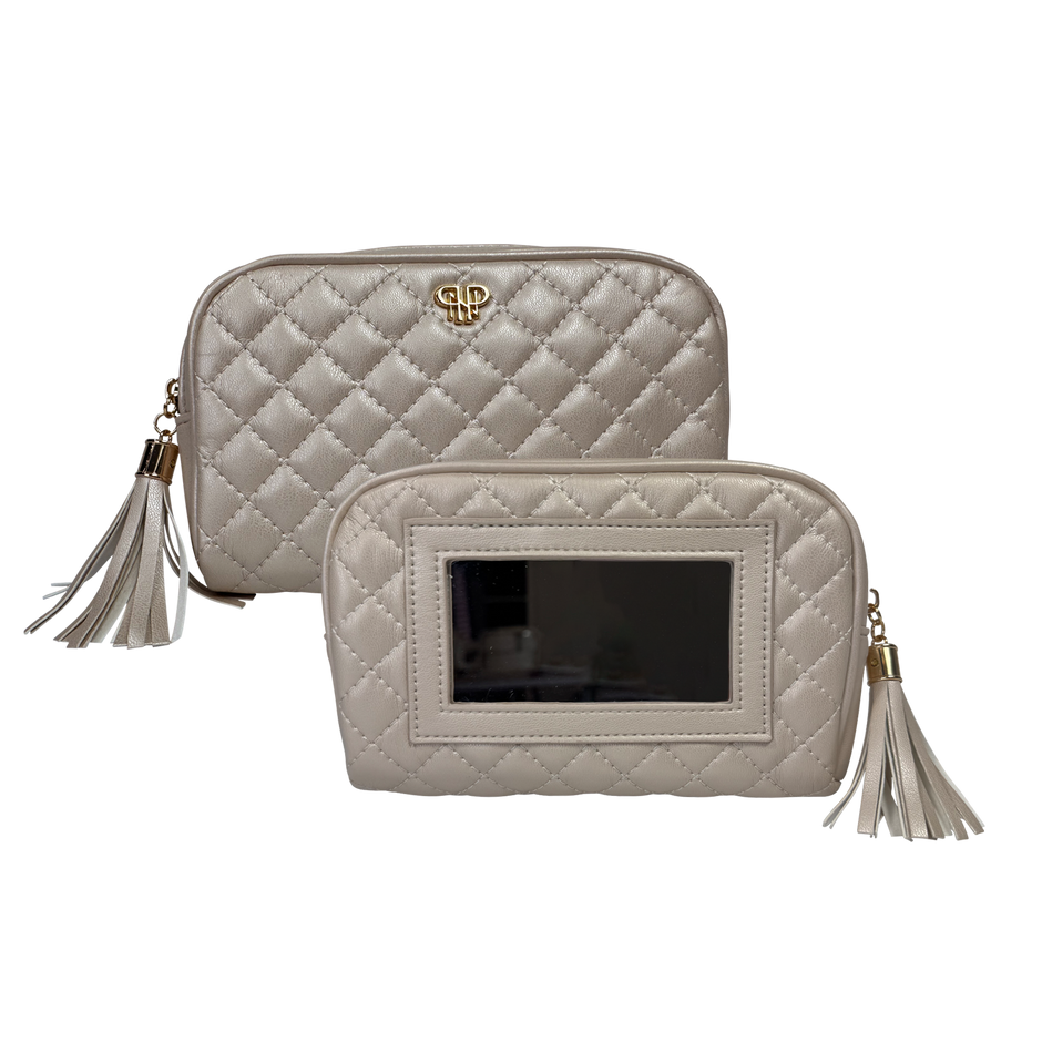 PurseN - Glam Makeup Case - Pearl