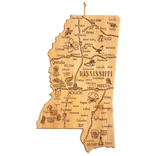 Totally Bamboo Mississippi Cutting Board