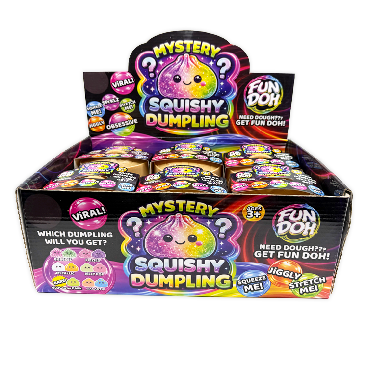 Novelty Brands - Fun Doh Mystery Dumpling Squishies