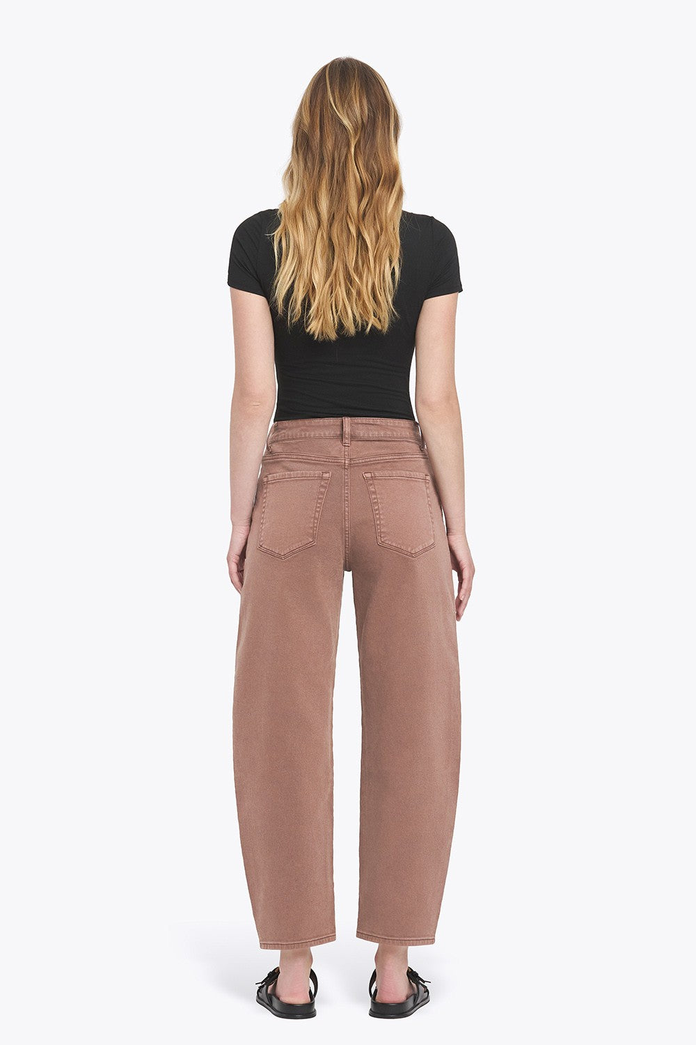 Vervet Super High Rise Slim Barrel Leg Jeans