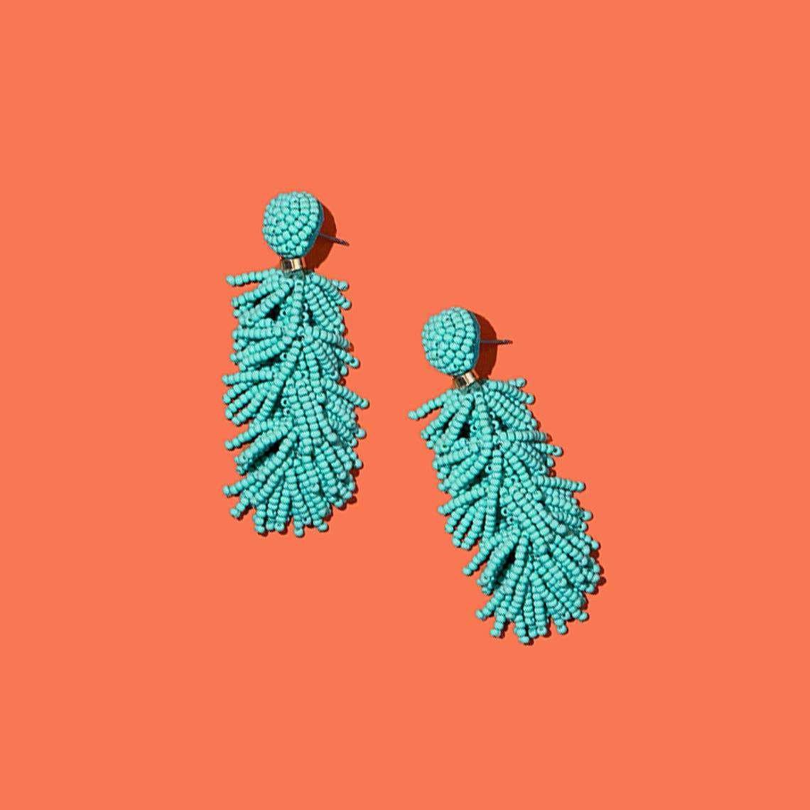 Pierce + Hide - Custom Beaded Tiered Tassel Earrings | Tassel Earring