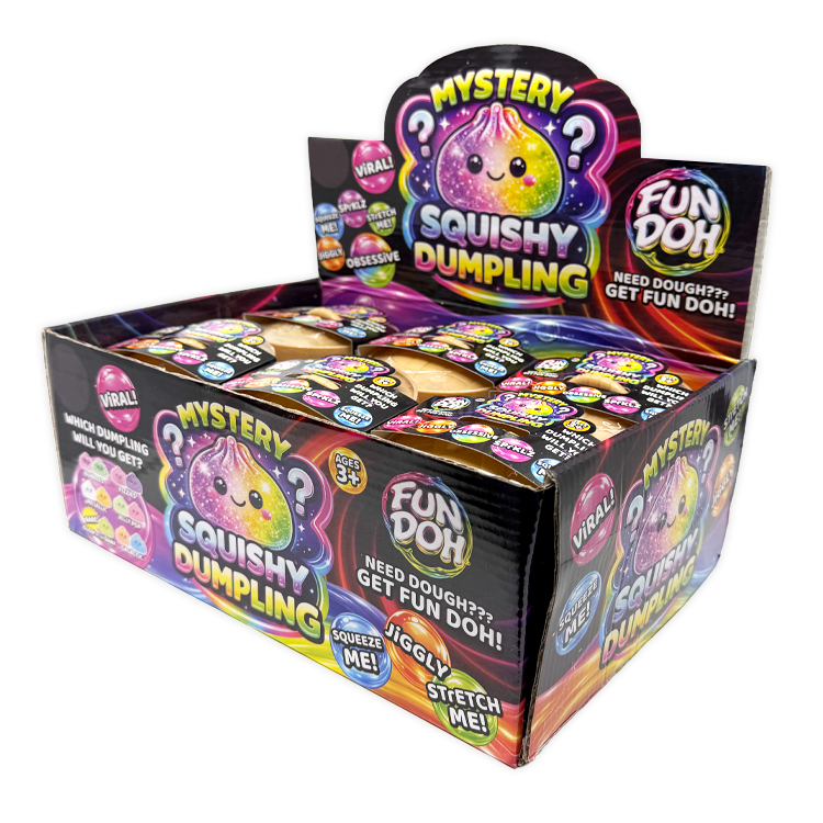Novelty Brands - Fun Doh Mystery Dumpling Squishies