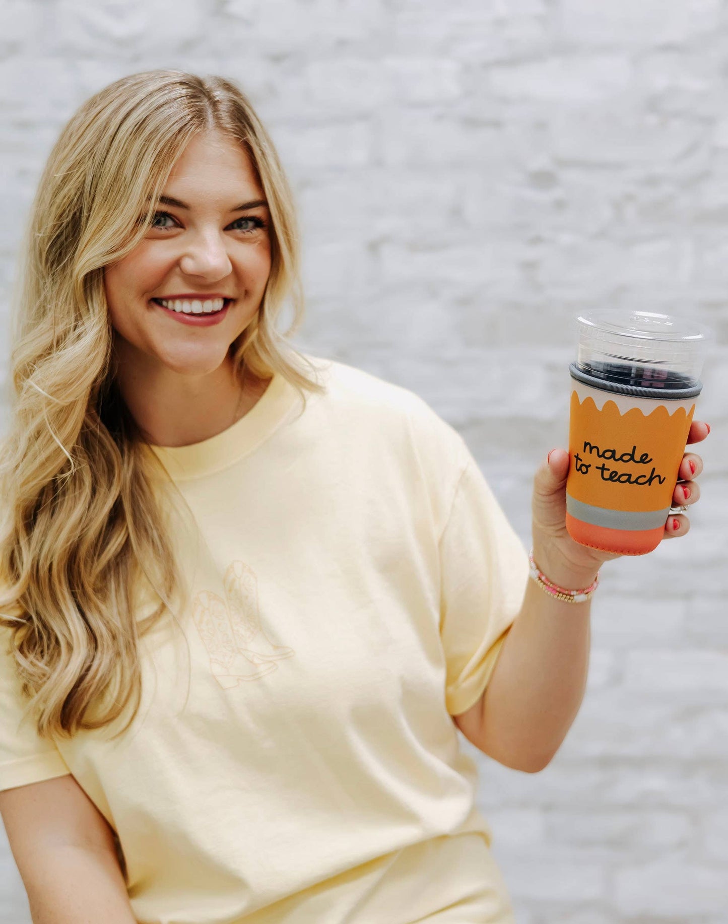 Callie Danielle - Made To Teach + Teach Fuel Drink Sleeve