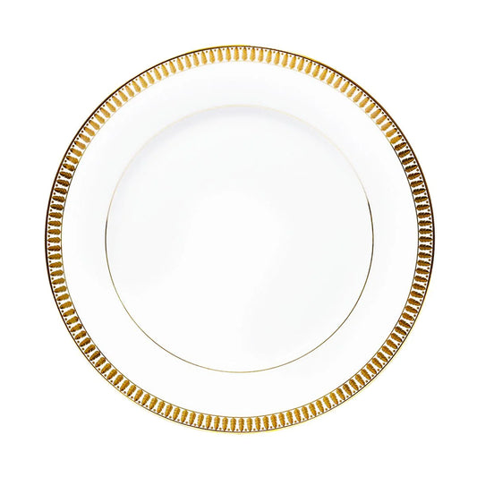 Haviland "Plumes - Gold" Dinner Plate