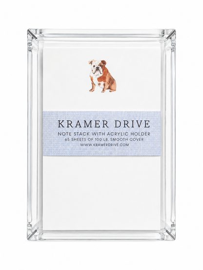 Kramer Drive Note Stack with Acrylic Holder
