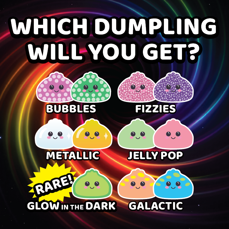 Novelty Brands - Fun Doh Mystery Dumpling Squishies